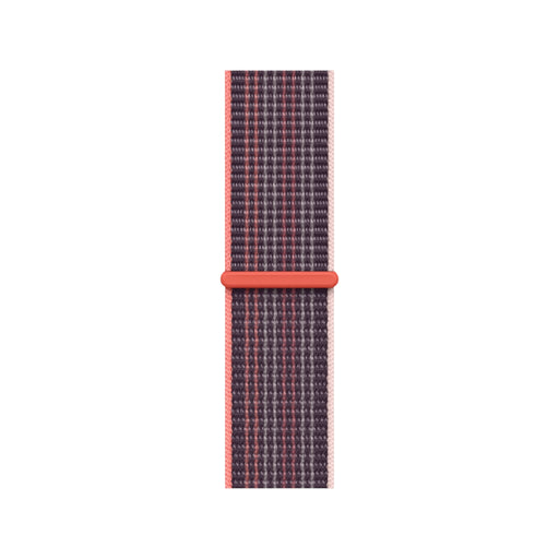 Apple 41mm Sport Loop Elderberry, lightweight and breathable band for Apple Watches. Available at TaMiMi Projects in Qatar.