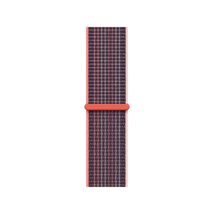 Apple 41mm Sport Loop Elderberry, lightweight and breathable band for Apple Watches. Available at TaMiMi Projects in Qatar.