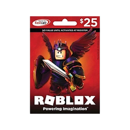 Roblox Card - $25 USD, perfect for purchasing Robux and exclusive in-game items, available at TaMiMi Projects in Qatar.