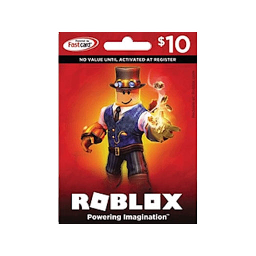 Roblox Card - $10 USD, perfect for purchasing Robux and exclusive in-game items, available at TaMiMi Projects in Qatar.