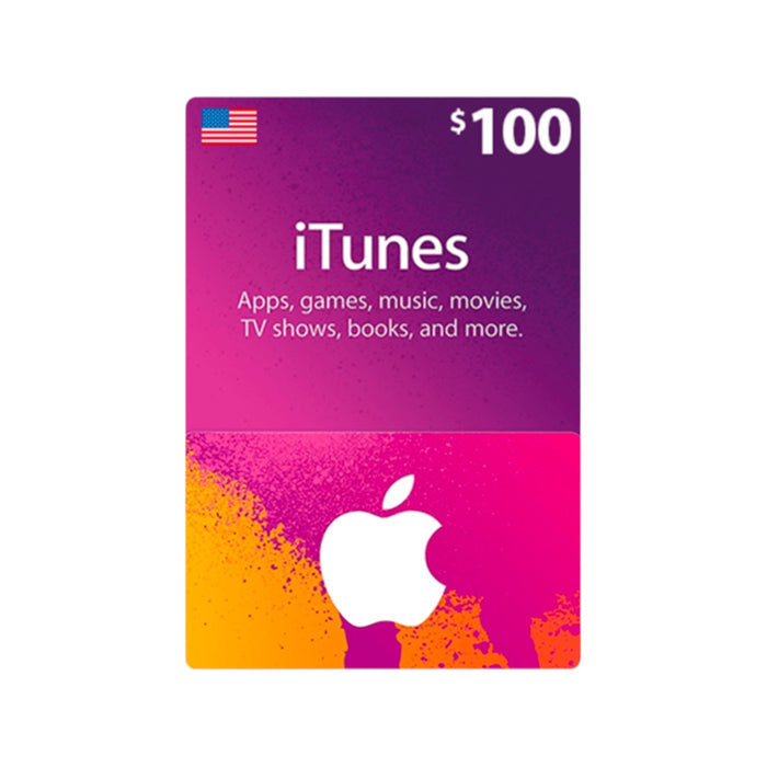 Apple iTunes USA Card $100 from TaMiMi Projects in Qatar. Perfect for apps, music, games, and more. Ideal for gifting or personal use.