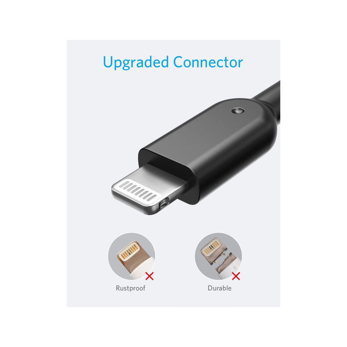 Lightning Connector, 3m, durable, reliable cable for fast charging and data transfer, available at TaMiMi Projects in Qatar.