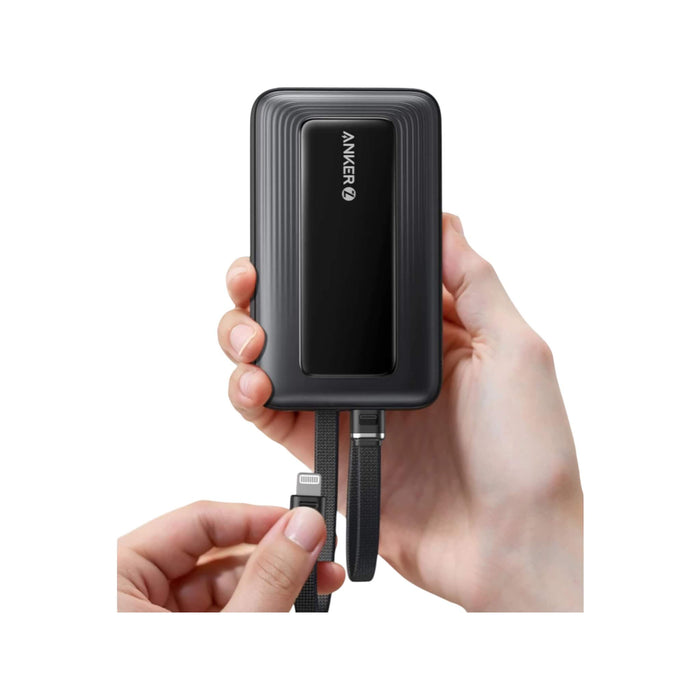 Anker Zolo Power Bank 20K with USB-C and Lightning cables, 30W fast charging, 20,000mAh | TaMiMi Projects Qatar