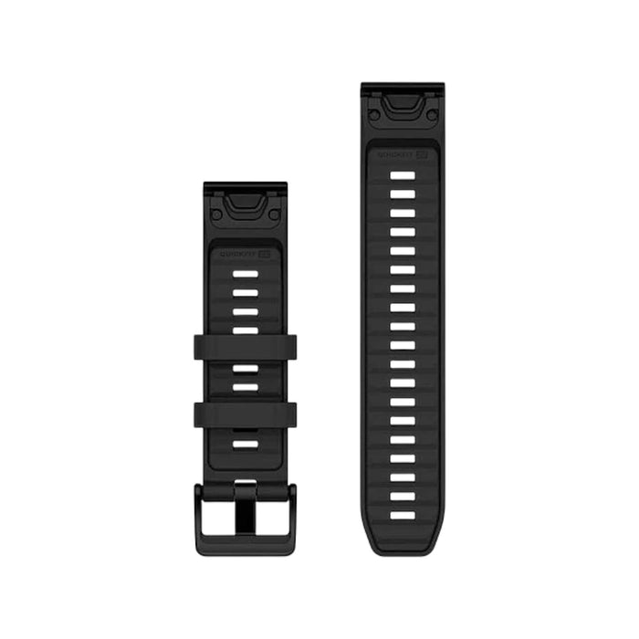 Garmin QuickFit® 22 Watch Band - Black Silicone