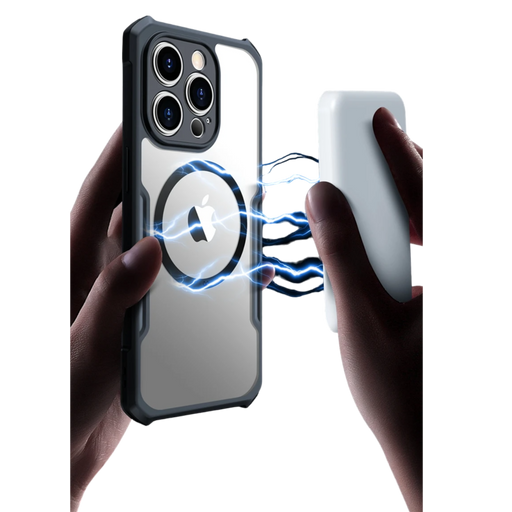 Xundd Case for iPhone 15 Pro with Magsafe from TaMiMi Projects in Qatar, featuring anti-fingerprint, anti-scratch, and airbag protection.