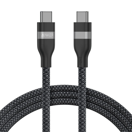 Anker 240W USB-C to USB-C Cable 6ft, eco-friendly and durable from TaMiMi Projects in Qatar