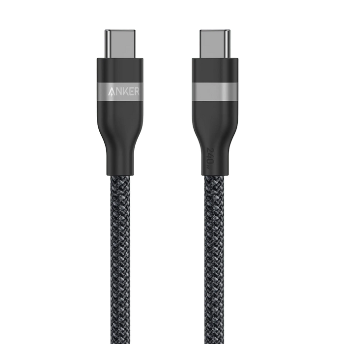 Anker 240W USB-C to USB-C Cable 6ft, eco-friendly and durable from TaMiMi Projects in Qatar