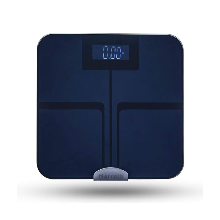 Smart WiFi body fat scale measuring 12 health metrics with Marrath app sync - Available at TaMiMi Projects in Qatar.