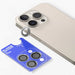 Blueo Sapphire Camera Ring for iPhone 16 Pro/16 Pro Max - Natural, Scratch-Resistant, Precise Fit | TaMiMi Projects Qatar