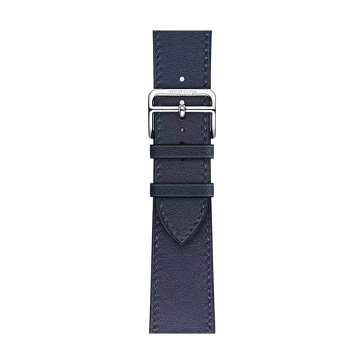 TaMiMi Projects Qatar - Hermès Apple Watch Band 41 mm, Navy Swift Leather Single Tour