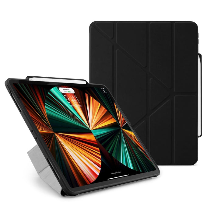 Pipetto Origami No3 case for iPad Pro 12.9" with transparent back and 5-way foldable cover, at TaMiMi Projects Qatar