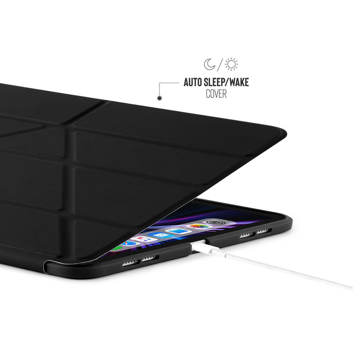 Pipetto iPad Pro 11 (2022/2021/2020/2018) / iPad Air 10.9 (2022/2020)  Origami No4 Folio Case - Black